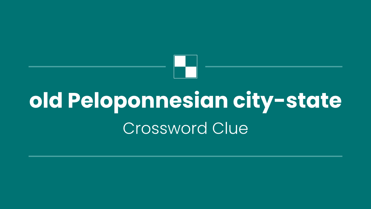 old Peloponnesian city-state