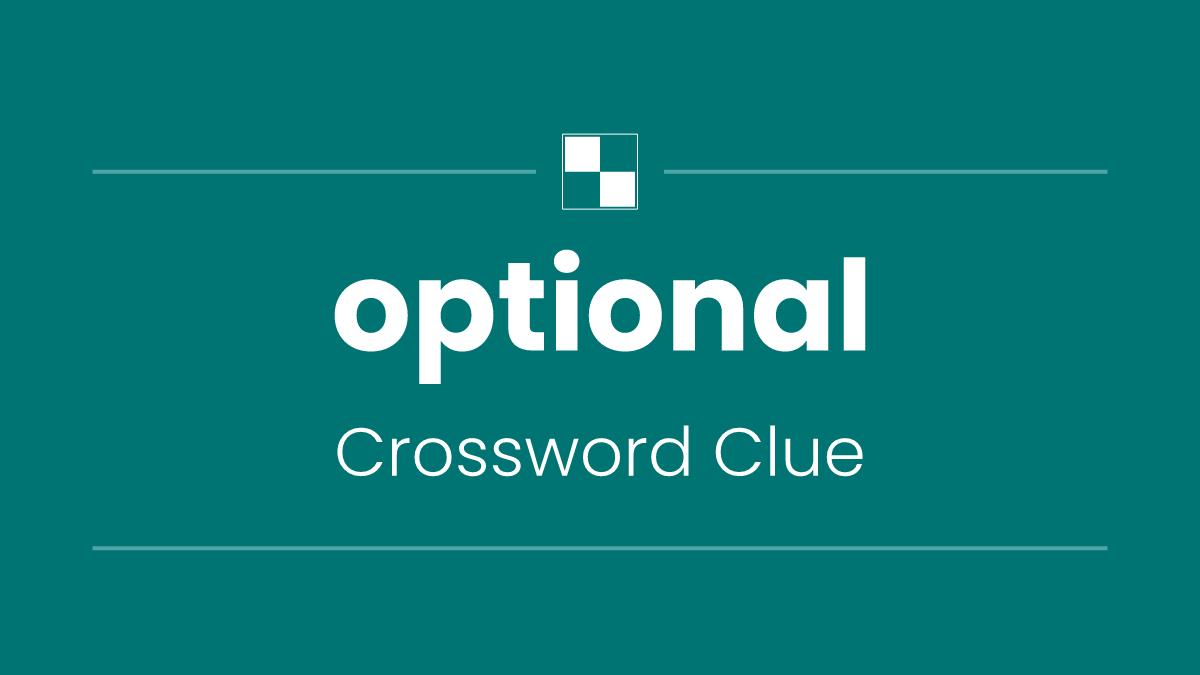 optional