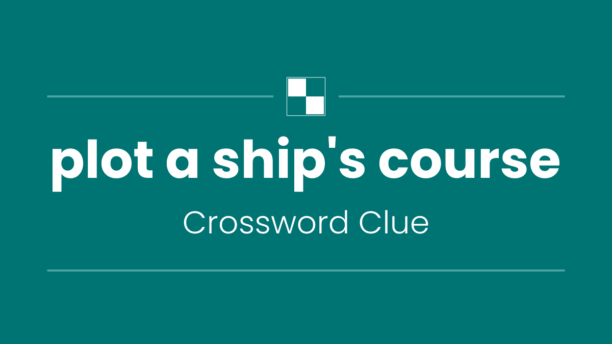 plot a ship's course