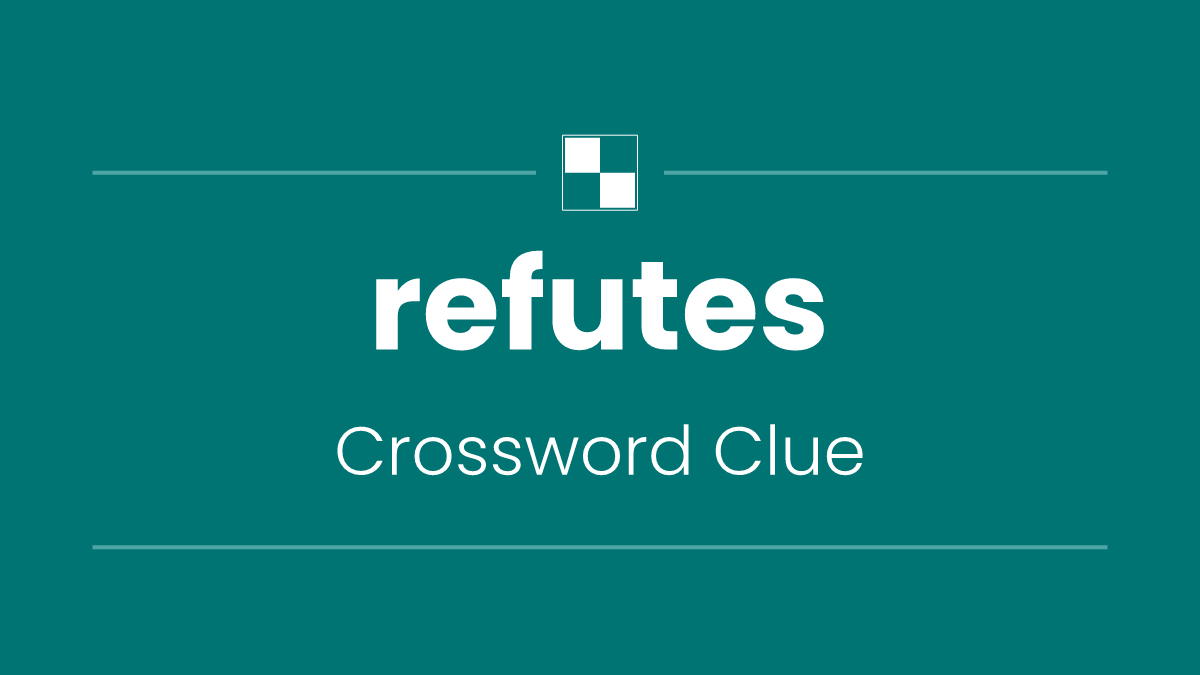 refutes