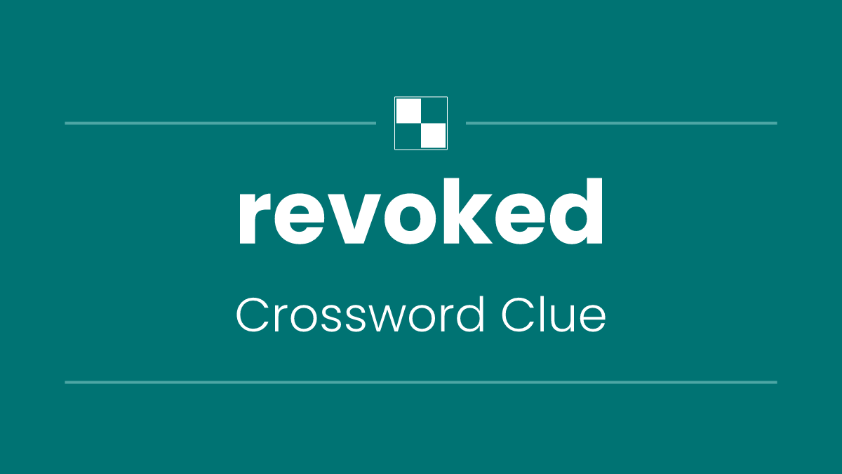 revoked