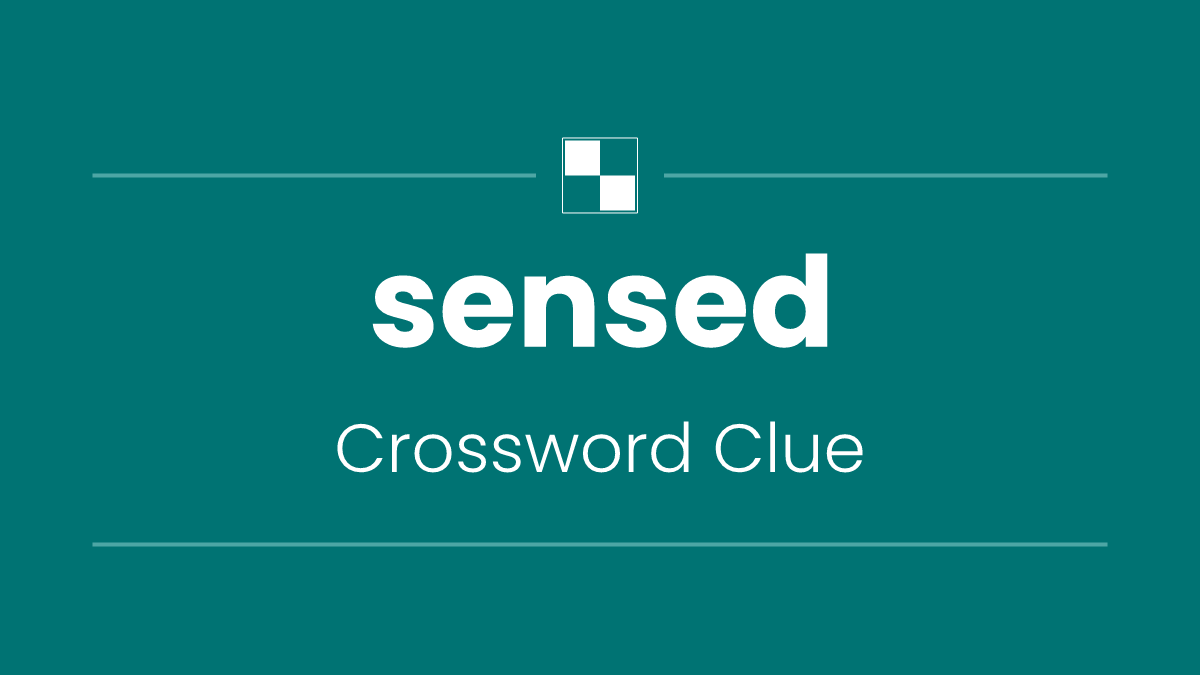 sensed