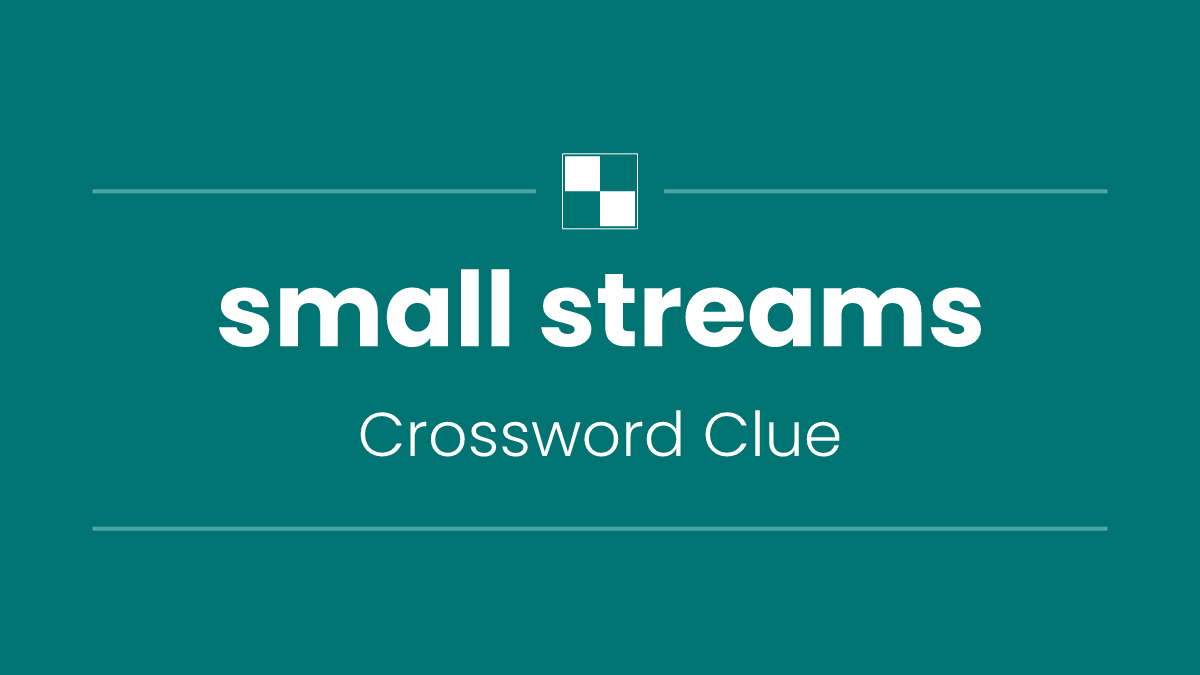small streams