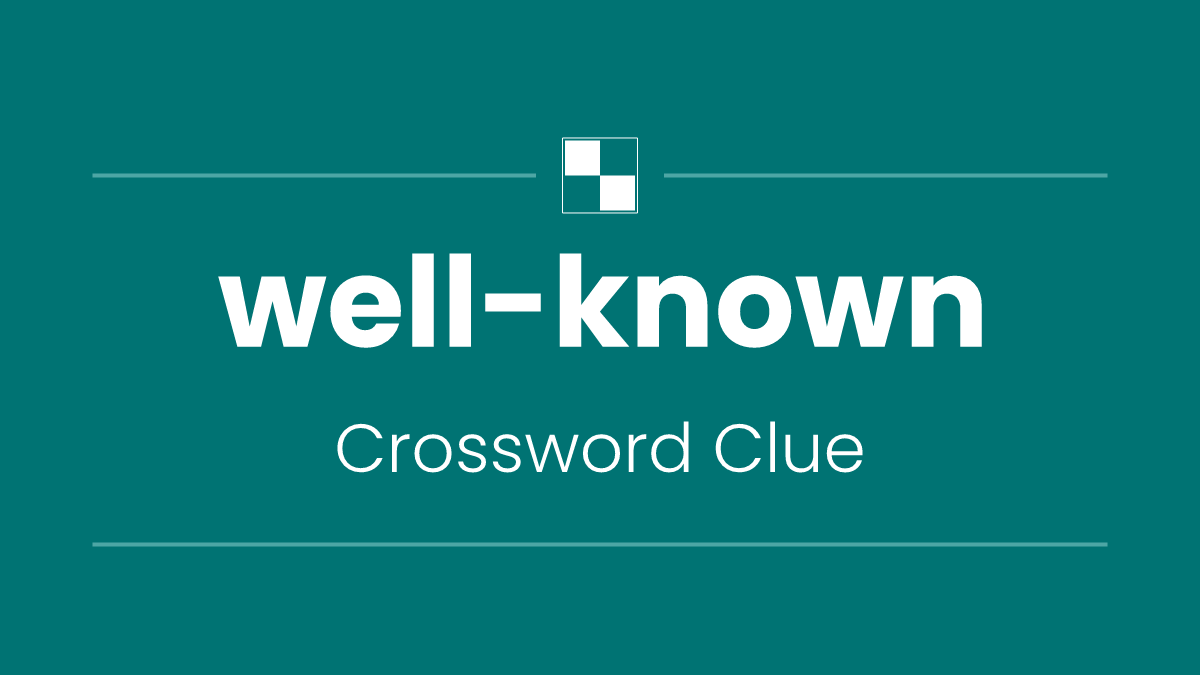 well-known